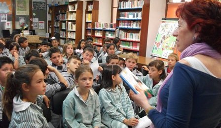 VISITA DE L’ESCRIPTORA MARIA ROSA ROCA