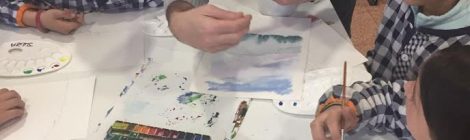 A VISIT FROM A LOCAL ARTIST!