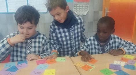 Racons de lectoescriptura a 1r de Primària