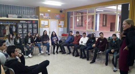 Xerrada sobre igualtat de gènere en el món laboral amb l'alumnat de quart d'ESO