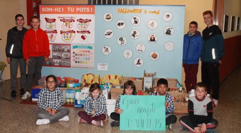 Recollida d'aliments per al Gran Recapte