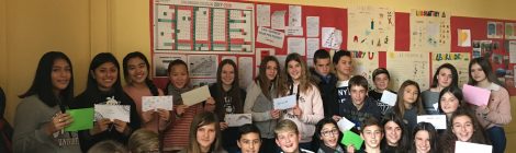L’ALUMNAT DE 2n d’ESO ENGEGA EL SEU PROJECTE SOLIDARI “REGALEM SOMRIURES”