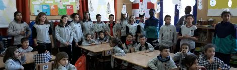 L'ALUMNAT DE 1r i 6è INICIEN EL PROJECTE "PADRINS DE LECTURA"