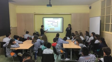 Xerrada informativa sobre l’etapa ESO a l’alumnat de 6è de primària.