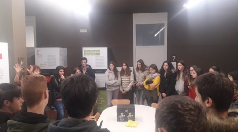 VISITA DELS ALUMNES DE 4t d´ESO a l´exposició:“Pompeu Fabra. Una llengua completa”.