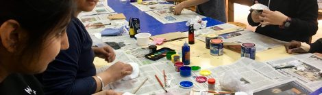TALLER CREATIU DE MÀSCARES DE GUIX