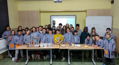 Visita d'en Gerard Xifra, un gran cuiner.